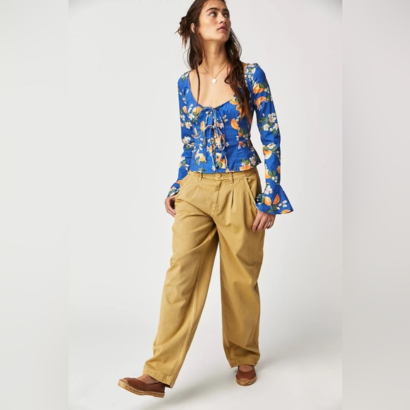 Free People Kayla Pintuck Top NWT size small - Picture 3 of 7